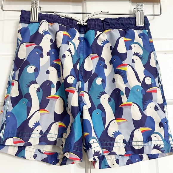 Mini Boden Boys Penguin Swimsuit Sz 3-4Y - Picture 2 of 4